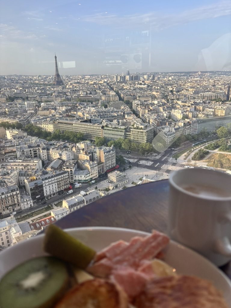 Breakfast with a view