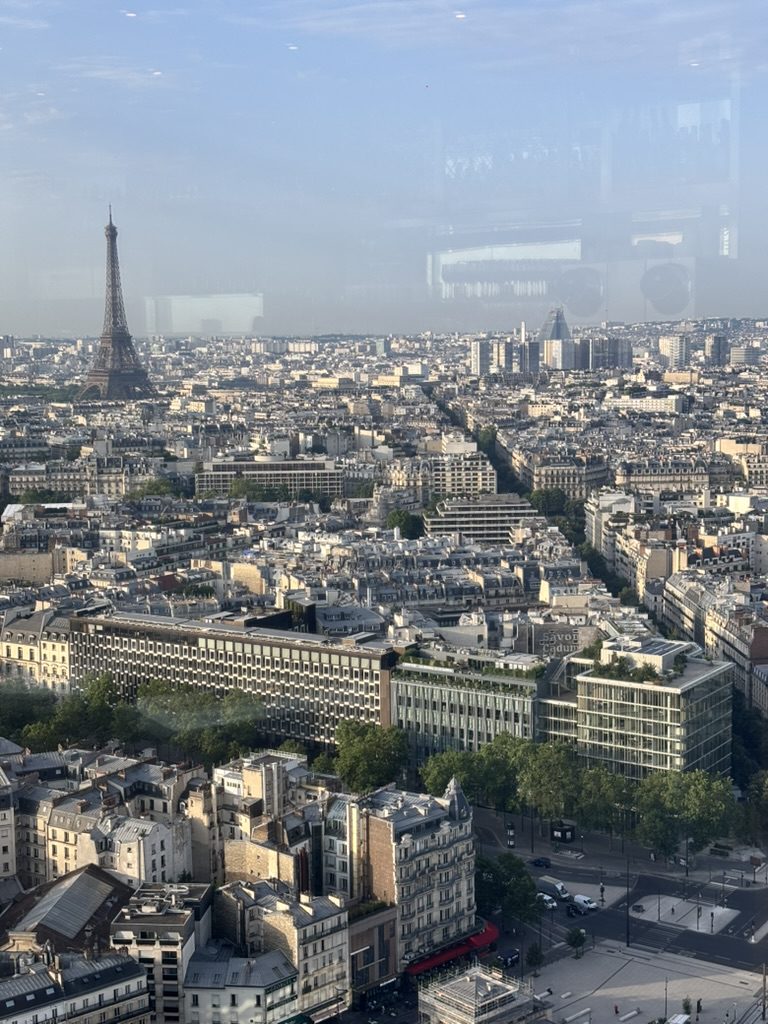 Our View from Hyatt Paris Etoile