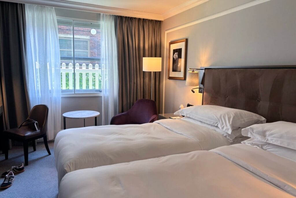 Hyatt London Churchill Twin Room