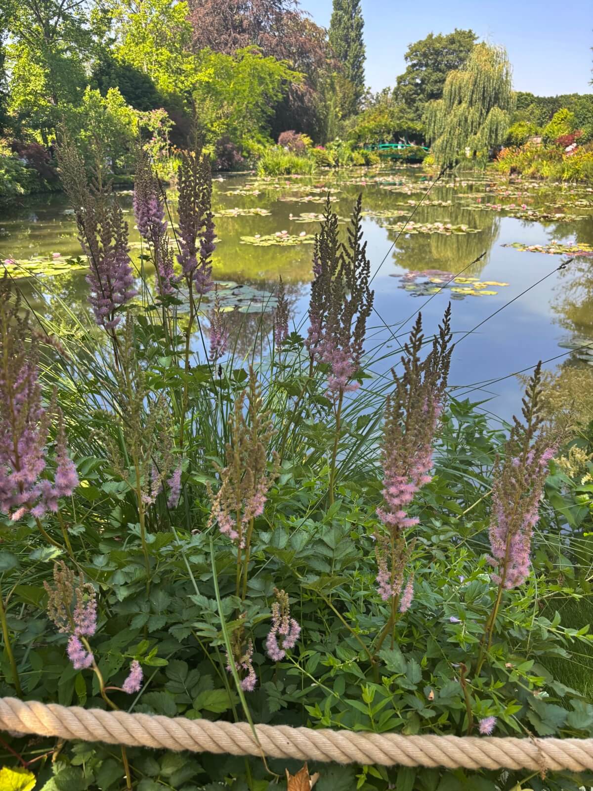 Monet Water Garden Bridge