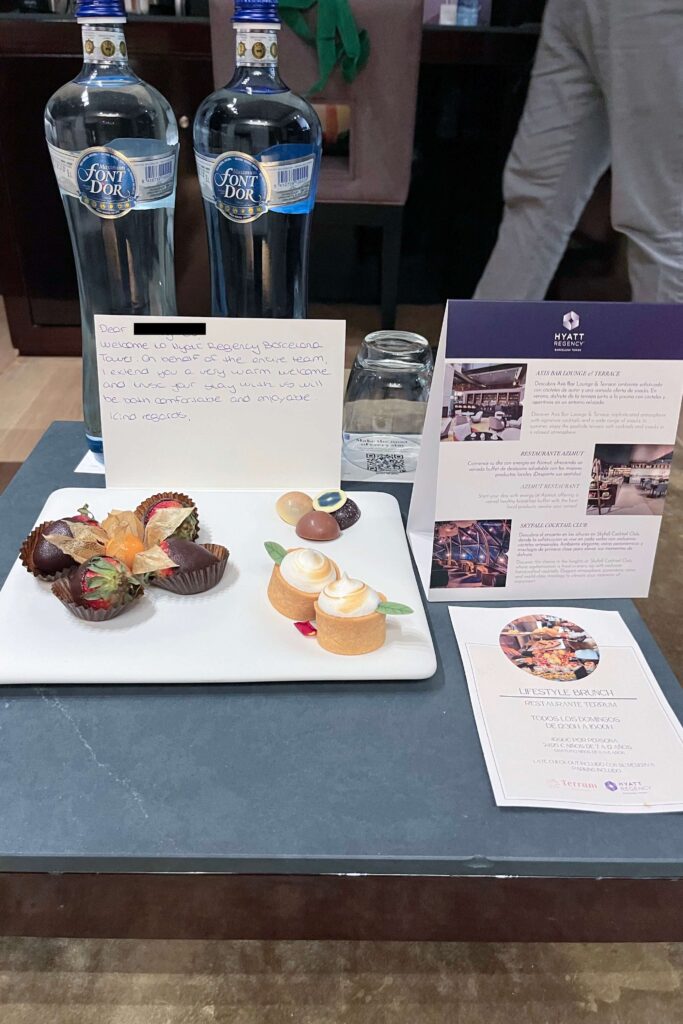 Hyatt Barcelona Tower Gift 