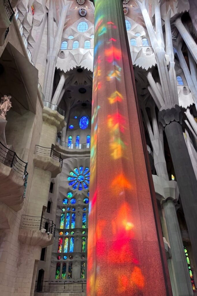 Sagrada Familia Reflections Morning light